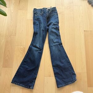 BCBG Dark Blue Women's Flare Jeans 26